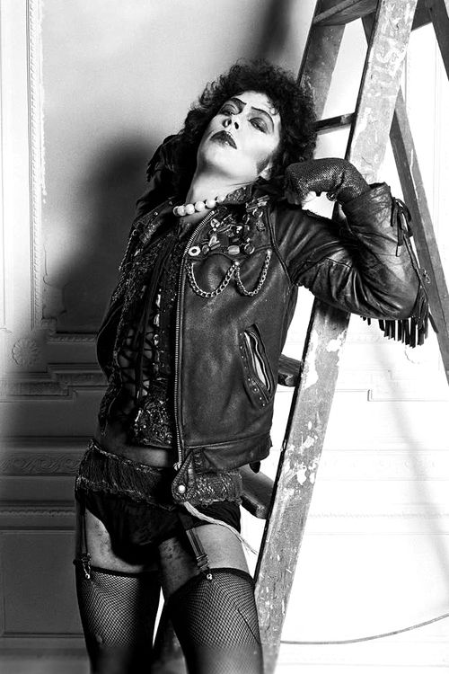Frank N Furter Ladder Blank Meme Template