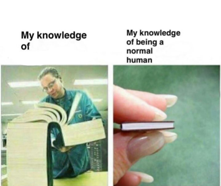 High Quality my knowledge of Blank Meme Template