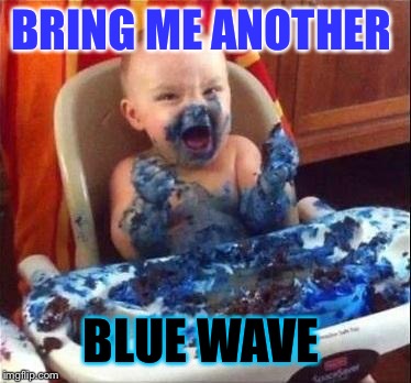 bring me another Tory!!! | BRING ME ANOTHER BLUE WAVE | image tagged in bring me another tory | made w/ Imgflip meme maker