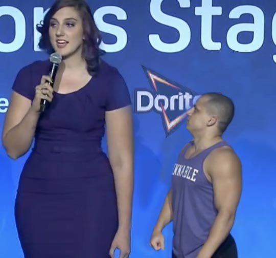 Tyler 1 and Blank Meme Template