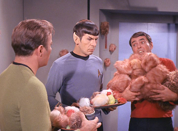 High Quality The Trouble with Tribbles Blank Meme Template