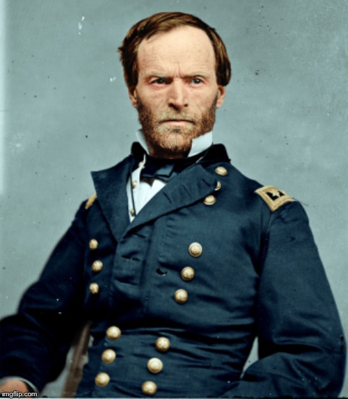 Gen. Sherman | image tagged in burn,atlanta | made w/ Imgflip meme maker