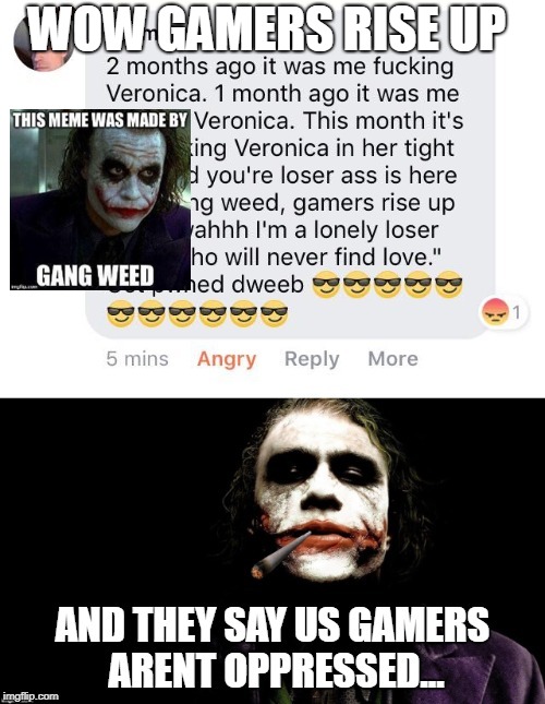 WOW GAMERS RISE UP | made w/ Imgflip meme maker