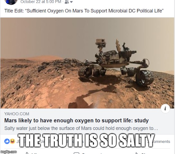 THE TRUTH IS SO SALTY | made w/ Imgflip meme maker
