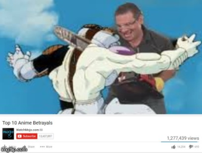 betrayal  Top 10 Anime List Parodies  Know Your Meme