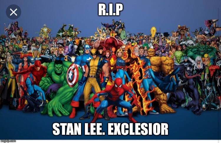 R.I.P; STAN LEE. EXCLESIOR | image tagged in stan lee | made w/ Imgflip meme maker