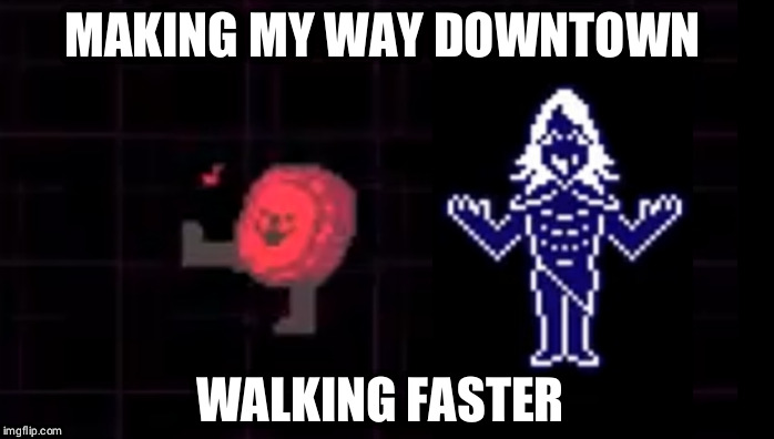 Poor C. Round  | MAKING MY WAY DOWNTOWN; WALKING FASTER | image tagged in delta | made w/ Imgflip meme maker