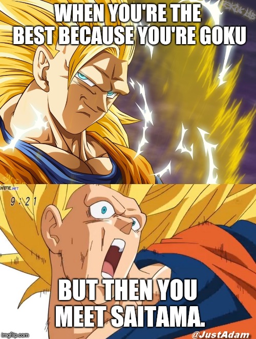 Goku vs. Saitama - Imgflip