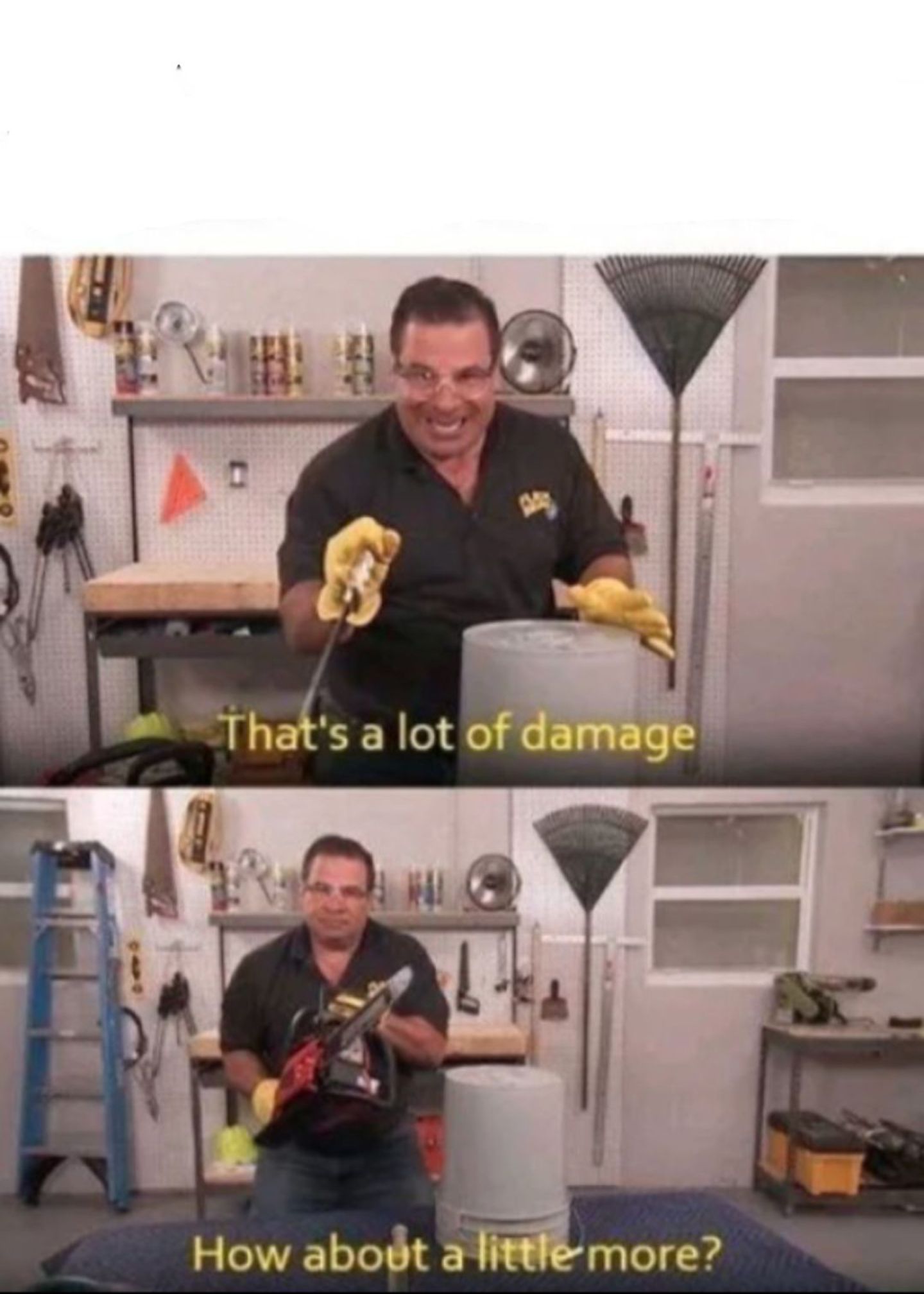 High Quality Now That's a lot of Damage Blank Meme Template