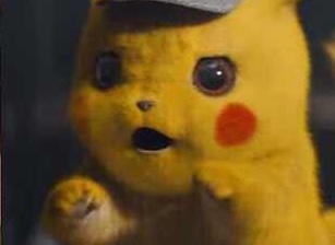 Surprised Detective Pikachu Blank Meme Template