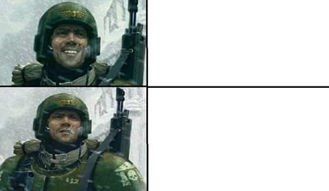 Imperial guard Blank Meme Template