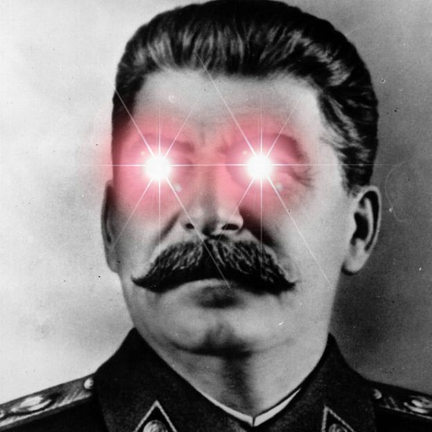 Omega Stalin Blank Meme Template
