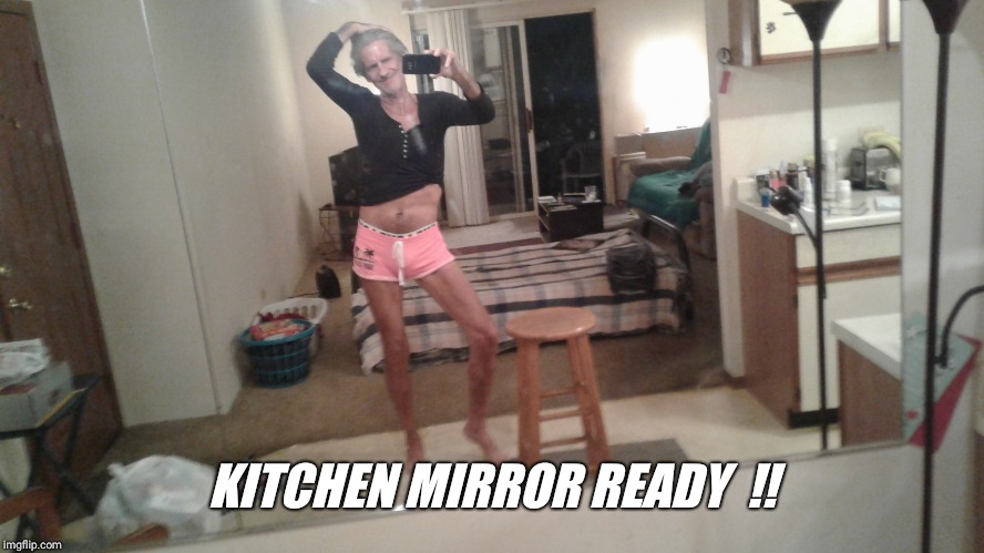 KITCHEN MIRROR READY  !! | image tagged in jeffreys tip of the day | made w/ Imgflip meme maker