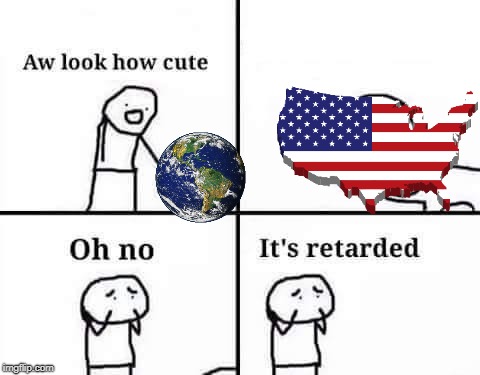 Oh no, it's retarded (template) | image tagged in oh no it's retarded template | made w/ Imgflip meme maker