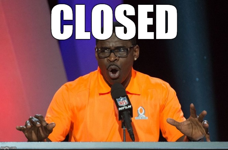 Michael Irvin | CLOSED | image tagged in michael irvin | made w/ Imgflip meme maker