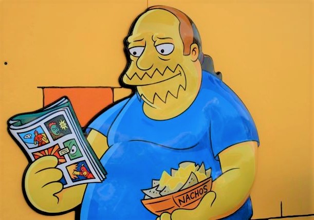 High Quality Comic Book Guy Simpsons Blank Meme Template