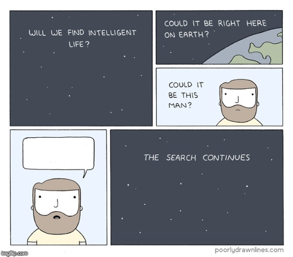 High Quality The Search Continues Blank Meme Template