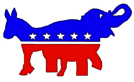 republican democrat Blank Template - Imgflip