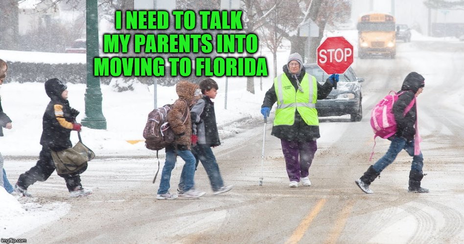 I NEED TO TALK MY PARENTS INTO MOVING TO FLORIDA | made w/ Imgflip meme maker