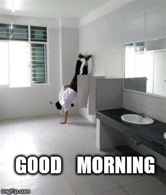 GOOD    MORNING | image tagged in morning wood | made w/ Imgflip meme maker