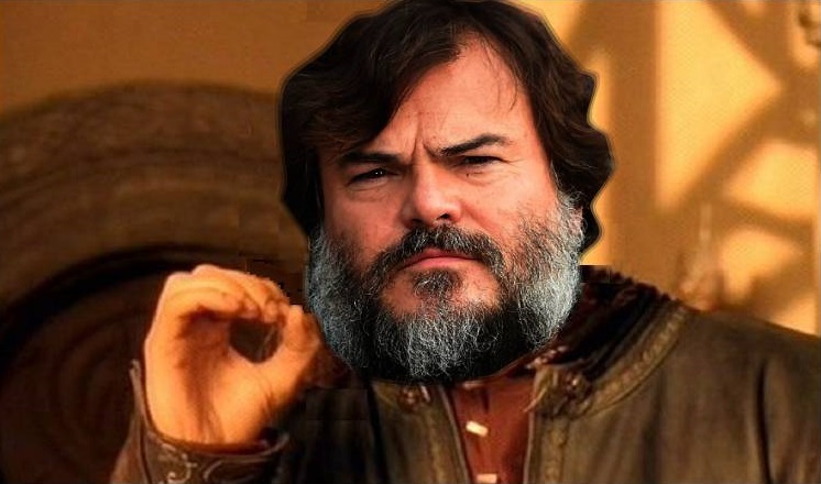 JACK BLACK ONE DOES NOT SIMPLY Blank Meme Template
