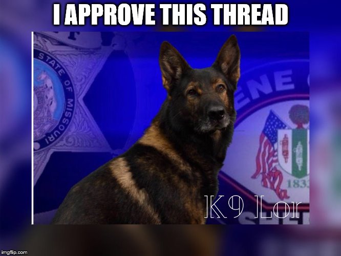 I APPROVE THIS THREAD | made w/ Imgflip meme maker