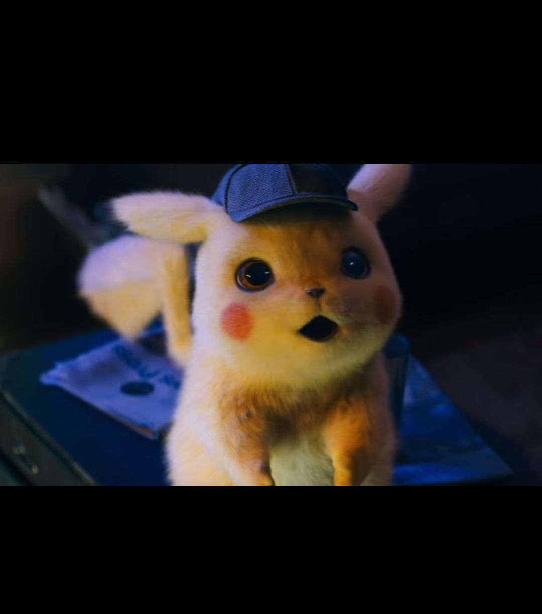 Detective Pikachu surprise Blank Meme Template