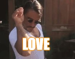 Sprinkle Chef | LOVE | image tagged in sprinkle chef | made w/ Imgflip meme maker