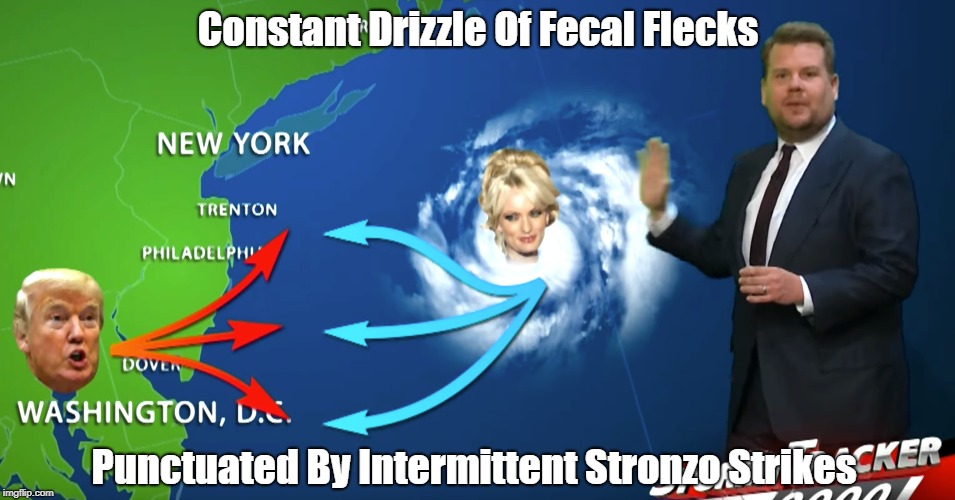 Constant Drizzle Of Fecal Flecks Punctuated By Intermittent Stronzo Strikes | made w/ Imgflip meme maker