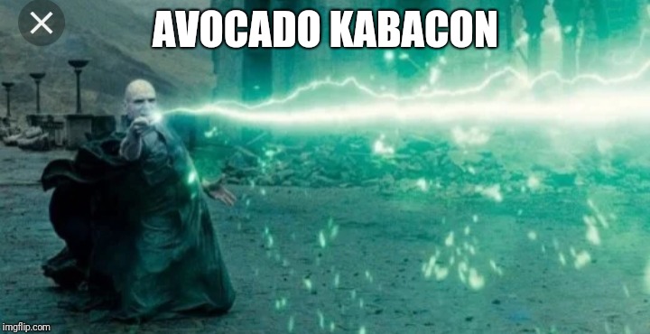 Voldamort | AVOCADO KABACON | image tagged in lord voldemort | made w/ Imgflip meme maker