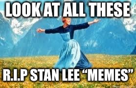 Look At All These Meme | LOOK AT ALL THESE; R.I.P STAN LEE “MEMES” | image tagged in memes,look at all these | made w/ Imgflip meme maker