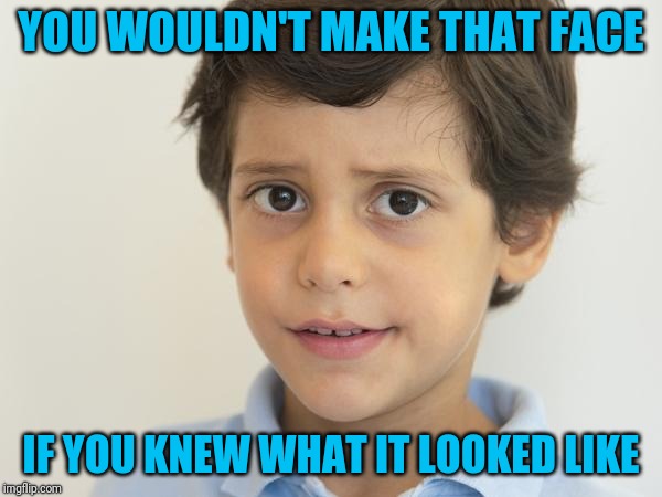 YOU WOULDN'T MAKE THAT FACE IF YOU KNEW WHAT IT LOOKED LIKE | image tagged in young sam elliot | made w/ Imgflip meme maker