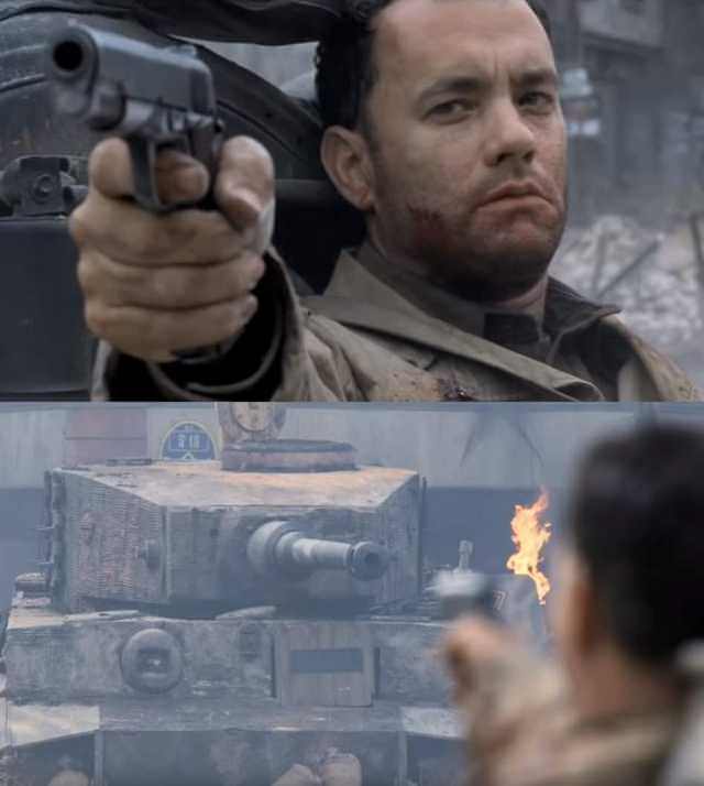 High Quality Tom Hanks Tank Blank Meme Template