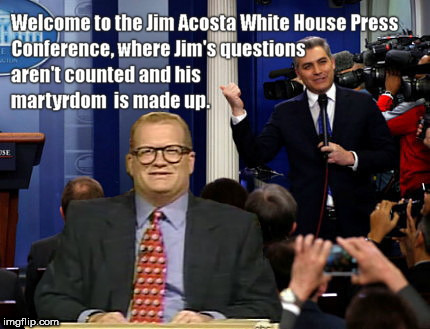 image tagged in welcome to the jim acosta wh press conference,drew carey,whose line is it anyway,grandstanding,cnn diva | made w/ Imgflip meme maker