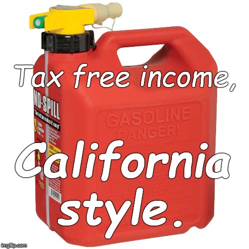 If you liked Jerry BROWN, you're going to love Gavin NEWSOM.  | Tax free income, California style. | image tagged in starter kit,i don't know what to say,that will make a difference,do you,wtf,douglie | made w/ Imgflip meme maker