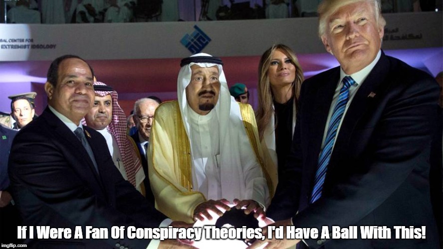 If I Were A Fan Of Conspiracy Theories, I'd Have A Ball With This! | made w/ Imgflip meme maker