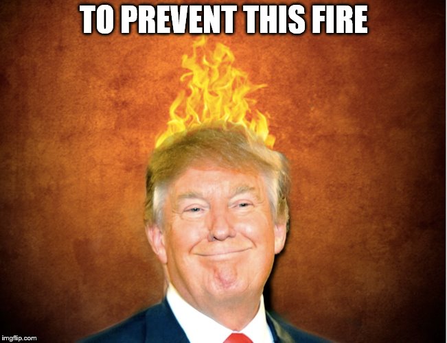 TO PREVENT THIS FIRE | made w/ Imgflip meme maker