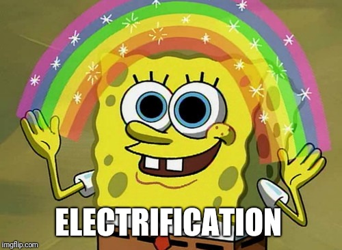 Imagination Spongebob Meme | ELECTRIFICATION | image tagged in memes,imagination spongebob | made w/ Imgflip meme maker