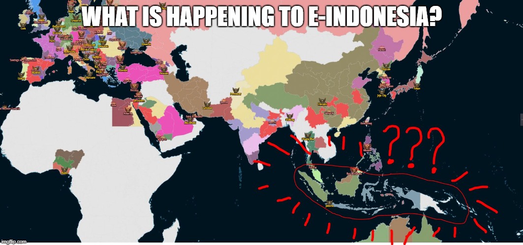 E-Indonesia | WHAT IS HAPPENING TO E-INDONESIA? | image tagged in games | made w/ Imgflip meme maker