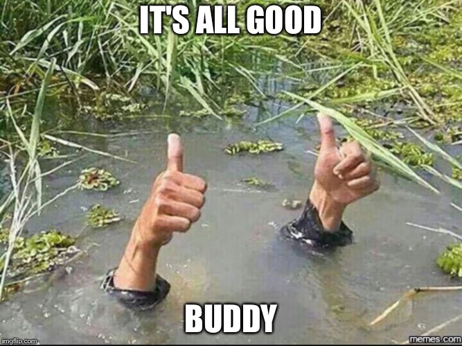 All Good | IT'S ALL GOOD BUDDY | image tagged in all good | made w/ Imgflip meme maker