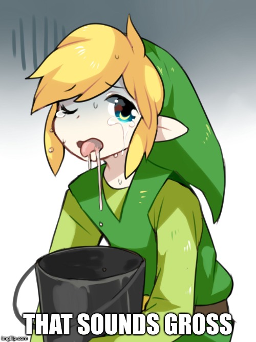 Link Sick | THAT SOUNDS GROSS | image tagged in link sick | made w/ Imgflip meme maker