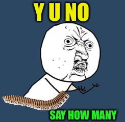 Y U NO SAY HOW MANY | made w/ Imgflip meme maker