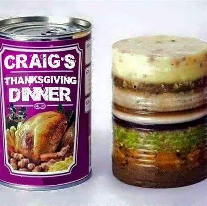 Craig's Thanksgiving Blank Meme Template