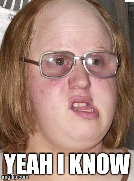 Andy Little Britain | YEAH I KNOW | image tagged in andy little britain | made w/ Imgflip meme maker