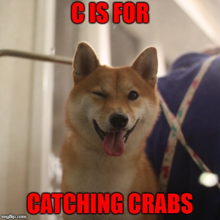 C IS FOR CATCHING CRABS | made w/ Imgflip meme maker