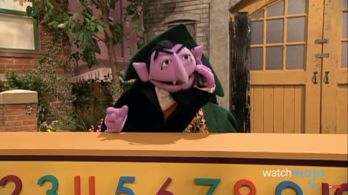 THE COUNT ON THE PHONE Blank Meme Template