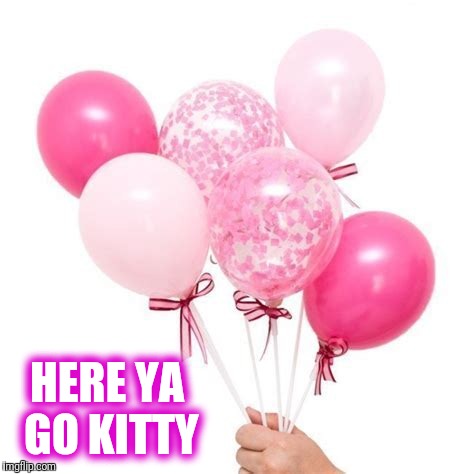 HERE YA GO KITTY | made w/ Imgflip meme maker