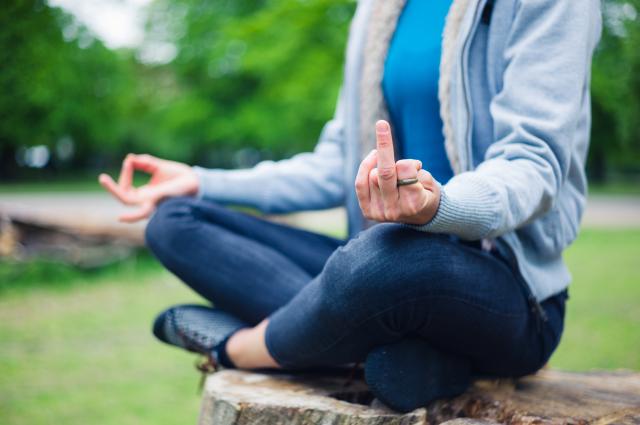 Meditation Blank Meme Template