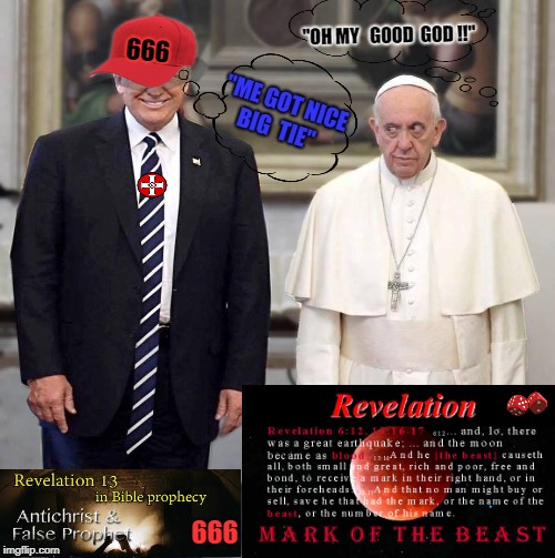666; 666 | image tagged in trump 666 | made w/ Imgflip meme maker