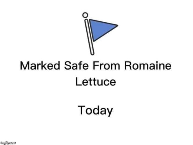 Pray For The Rabbits! | image tagged in memes,romaine lettuce,lettuce,food week,food,facebook | made w/ Imgflip meme maker